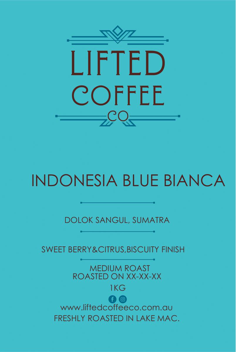 Single Origin - INDONESIA- Blue Bianca