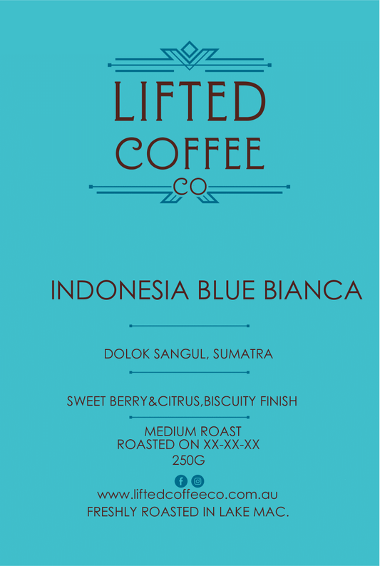 Single Origin - INDONESIA- Blue Bianca