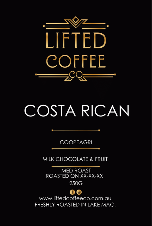 Single Origin - COSTA RICA- Coopeagri