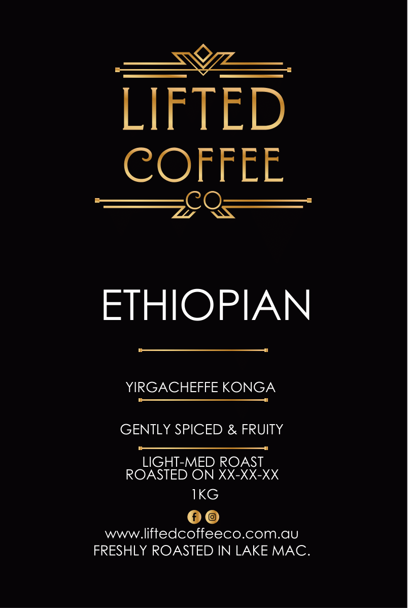 Single Origin - ETHIOPIAN - Yirgacheffe Konga