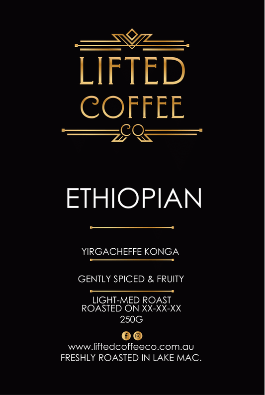 Single Origin - ETHIOPIAN - Yirgacheffe Konga